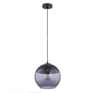 Lampa wisząca czarna-dymiona HIRA 1xE27x15W wym: 90x25x25 cm Alfa 841678 Lampa wisząca czarna-dymiona HIRA 1xE27x15W wym: 90x25x25 cm Alfa 841678
