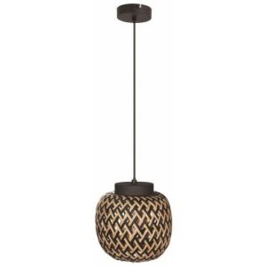 Lampa wisząca czarna Elaine 1xE27x40W wym: 120x20x20 cm Reality 845609 Lampa wisząca czarna Elaine 1xE27x40W wym: 120x20x20 cm Reality 845609
