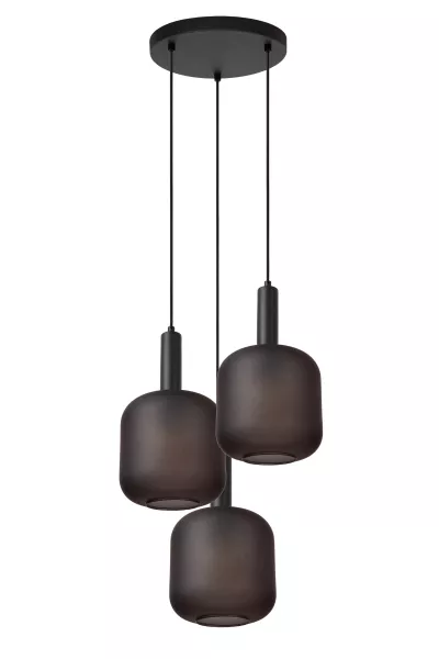 Lampa wisząca czarna ELOISE 3xE27x40W wym: 150x40x40 cm Lucide 850174