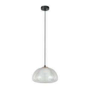 Lampa wisząca czarna FEDER 1xE27x40W wym: 88x25x25 cm Italux 835851 Lampa wisząca czarna FEDER 1xE27x40W wym: 88x25x25 cm Italux 835851