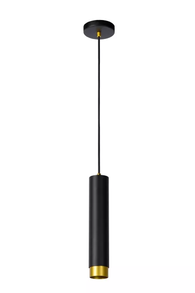 Lampa wisząca czarna FLORIS 1xGU10x40W wym: 162x5,9x5,9 cm Lucide 851010