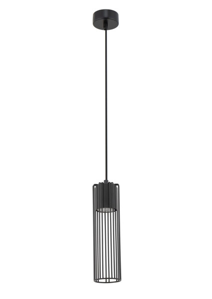 Lampa wisząca czarna Fobia 1xGU10x25W wym: 80x8x8 cm Sigma Lighting 837859