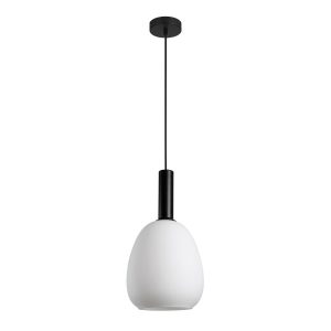 Lampa wisząca czarna GATER 1xE27x40W wym: 120x21x21 cm Italux 835846