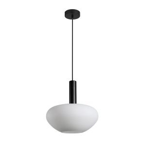 Lampa wisząca czarna GATER 1xE27x40W wym: 120x28x28 cm Italux 835821