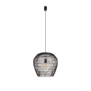 Lampa wisząca czarna HAITI S 1xE27x25W Nowodvorski 846295 Lampa wisząca czarna HAITI S 1xE27x25W Nowodvorski 846295