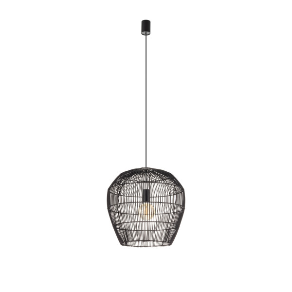 Lampa wisząca czarna HAITI S 1xE27x25W Nowodvorski 846295