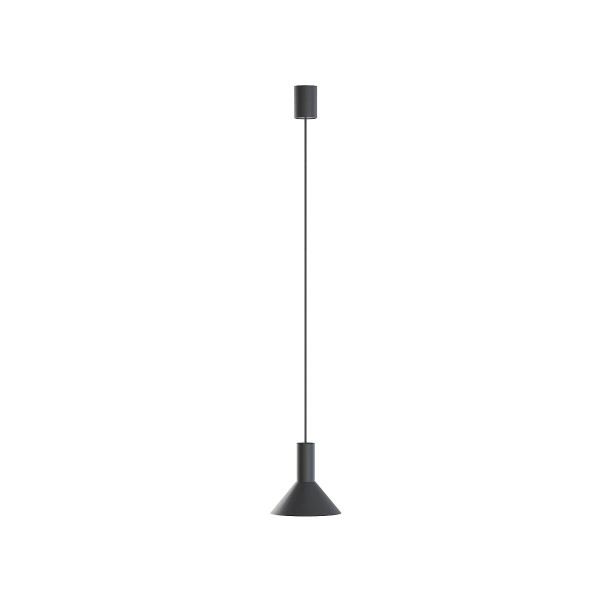 Lampa wisząca czarna Hermanos 1xGU10x10W Nowodvorski 854253