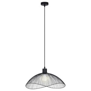 Lampa wisząca czarna Iduna 1xE27x60W wym: 180x50x43 cm Rabalux 953236 Lampa wisząca czarna Iduna 1xE27x60W wym: 180x50x43 cm Rabalux 953236