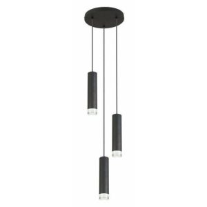 Lampa wisząca czarna Ina 3xE27x40W wym: 120x25x25 cm Reality 845694 Lampa wisząca czarna Ina 3xE27x40W wym: 120x25x25 cm Reality 845694