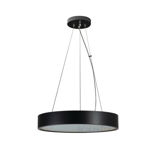 Lampa wisząca czarna JASMIN 3xE27x20W wym: 100x47,5x47,5 cm Kanlux 852003