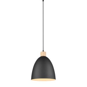 Lampa wisząca czarna-jasne drewno JAGGER 1xE27x40W wym: 150x25x25 cm RL 856326 Lampa wisząca czarna-jasne drewno JAGGER 1xE27x40W wym: 150x25x25 cm RL 856326