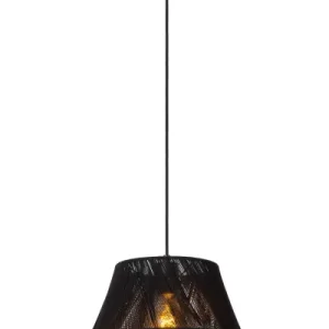 Lampa wisząca czarna JESSICA 1xE27x60W wym: 151,5x30x30 cm Lucide 852568 Lampa wisząca czarna JESSICA 1xE27x60W wym: 151,5x30x30 cm Lucide 852568