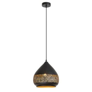Lampa wisząca czarna Kaia 1xE27x40W wym: 110x27x27 cm Rabalux 959160 Lampa wisząca czarna Kaia 1xE27x40W wym: 110x27x27 cm Rabalux 959160