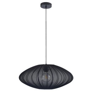 Lampa wisząca czarna KINU 1xE27x20W wym: 120x50x50 cm Polux 841933 Lampa wisząca czarna KINU 1xE27x20W wym: 120x50x50 cm Polux 841933