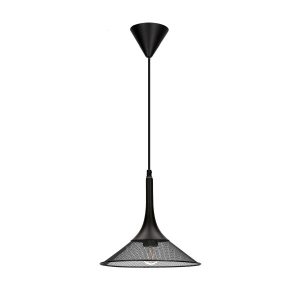 Lampa wisząca czarna KIRUNA 1xE27x40W wym: 110x25x25 cm Candellux 924504 Lampa wisząca czarna KIRUNA 1xE27x40W wym: 110x25x25 cm Candellux 924504