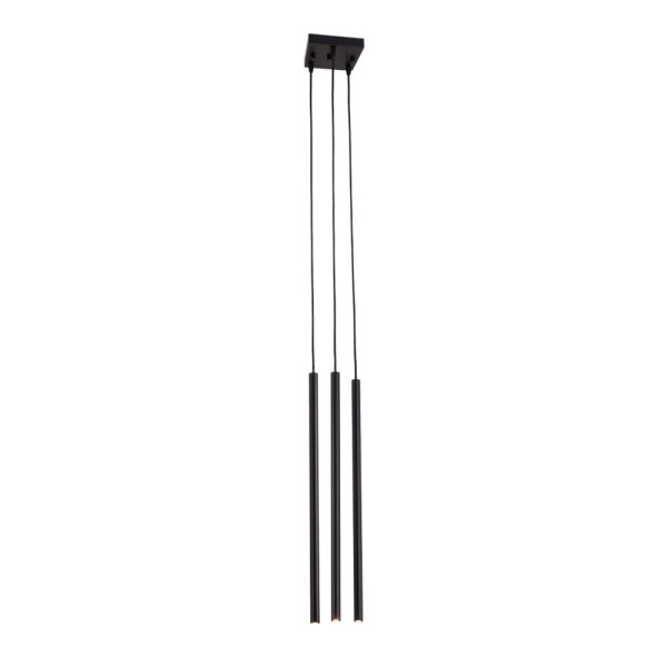 Lampa wisząca czarna KOSAME 3xG9x2,5W wym: 160x15x12 cm Shilo 846433