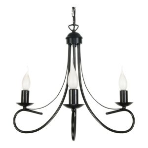 Lampa wisząca czarna loft do kuchni EDYLIT 3xE14 MAGMA 13-932 1048831 Lampa wisząca czarna loft do kuchni EDYLIT 3xE14 MAGMA 13-932 1048831
