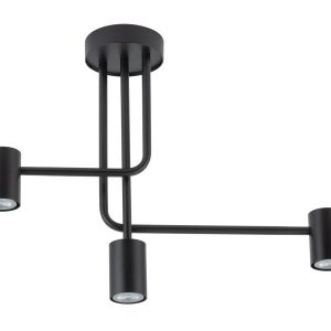 Lampa wisząca czarna Luis 3xGU10x25W wym: 46x60x13 cm Sigma Lighting 838025 Lampa wisząca czarna Luis 3xGU10x25W wym: 46x60x13 cm Sigma Lighting 838025