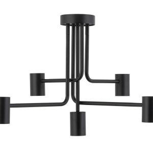 Lampa wisząca czarna Luis 5xGU10x25W wym: 46x72x58 cm Sigma Lighting 837823 Lampa wisząca czarna Luis 5xGU10x25W wym: 46x72x58 cm Sigma Lighting 837823
