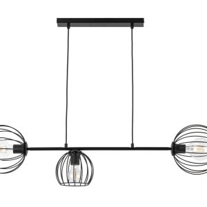 Lampa wisząca czarna Madam 3xE27x15W wym: 80x99x21 cm Sigma Lighting 837871 Lampa wisząca czarna Madam 3xE27x15W wym: 80x99x21 cm Sigma Lighting 837871