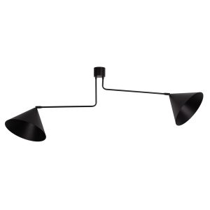 Lampa wisząca czarna MAGIC 2xE27x15W wym: 45x115x23 cm Sigma Lighting 841794 Lampa wisząca czarna MAGIC 2xE27x15W wym: 45x115x23 cm Sigma Lighting 841794
