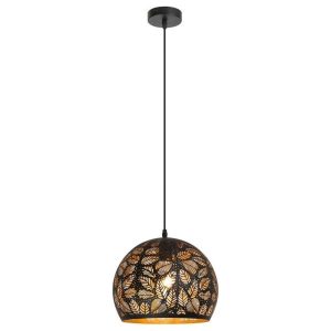 Lampa wisząca czarna Manorca 1xE27x40W wym: 100x28x28 cm Rabalux 959174 Lampa wisząca czarna Manorca 1xE27x40W wym: 100x28x28 cm Rabalux 959174