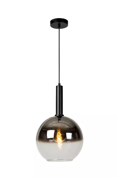 Lampa wisząca czarna MARIUS 1xE27x40W wym: 150x30x30 cm Lucide 850473
