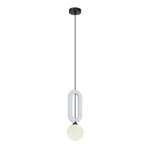 Lampa wisząca czarna MASSO 1xG9x25W wym: 118x12x12 cm Italux 837417 Lampa wisząca czarna MASSO 1xG9x25W wym: 118x12x12 cm Italux 837417