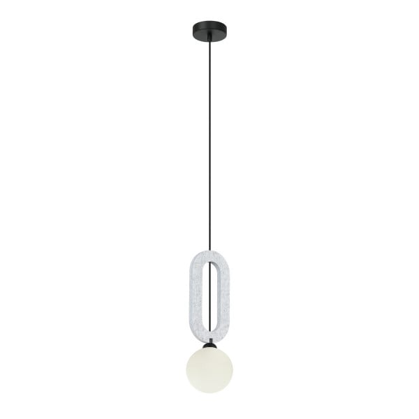 Lampa wisząca czarna MASSO 1xG9x25W wym: 118x12x12 cm Italux 837417