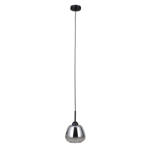 Lampa wisząca czarna matowa FELIS 1xE27x40W wym: 120x18x18 cm Italux 835811 Lampa wisząca czarna matowa FELIS 1xE27x40W wym: 120x18x18 cm Italux 835811
