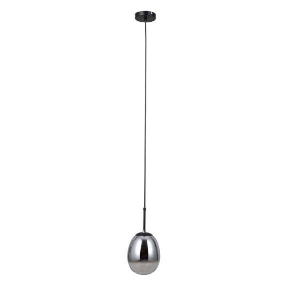 Lampa wisząca czarna matowa MEOLO 1xE14x5W wym: 120x15x15 cm Italux 836022