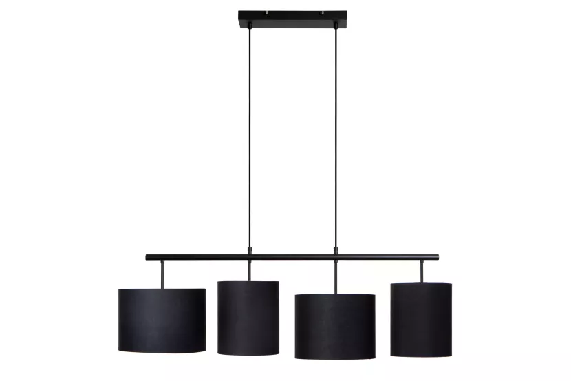 Lampa wisząca czarna MAYA 4xE27x40W wym: 175x107x26 cm Lucide 850492