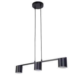 Lampa wisząca czarna MILA 3xGX53x12W wym: 100x70x14 cm Sigma Lighting 835788 Lampa wisząca czarna MILA 3xGX53x12W wym: 100x70x14 cm Sigma Lighting 835788