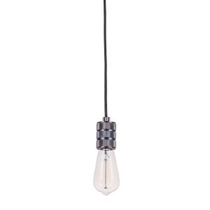 Lampa wisząca czarna Millenia 1xE27x40W wym: 150x4x4 cm Italux 854227 Lampa wisząca czarna Millenia 1xE27x40W wym: 150x4x4 cm Italux 854227