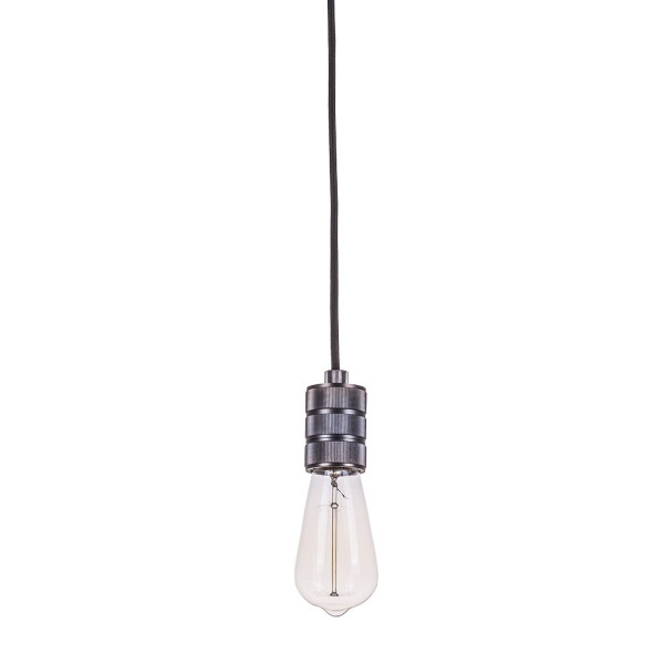 Lampa wisząca czarna Millenia 1xE27x40W wym: 150x4x4 cm Italux 854227