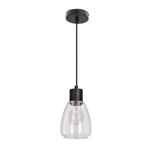 Lampa wisząca czarna MOLDO 1xE27x40W wym: 120x12x12 cm Candellux 923542 Lampa wisząca czarna MOLDO 1xE27x40W wym: 120x12x12 cm Candellux 923542