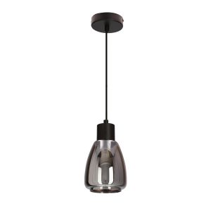 Lampa wisząca czarna MOLDO 1xE27x40W wym: 120x12x12 cm Candellux 923511 Lampa wisząca czarna MOLDO 1xE27x40W wym: 120x12x12 cm Candellux 923511