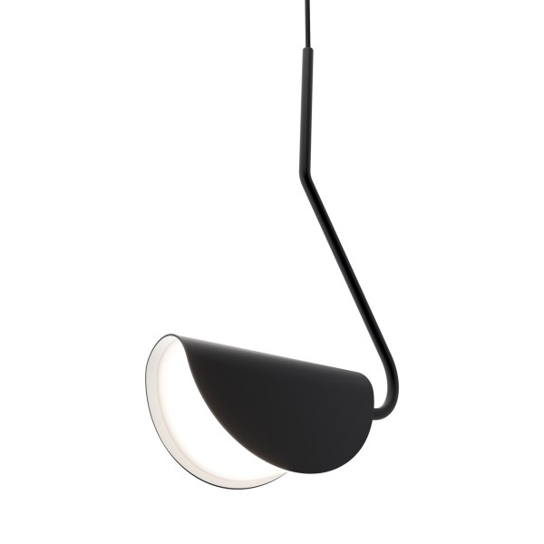 Lampa wisząca czarna MOLLIS 1xG9x28W wym: 145x23x9,5 cm Maytoni 854643