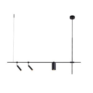 Lampa wisząca czarna NAMASU 3xG9x15W wym: 95x120x6 cm Shilo 846041 Lampa wisząca czarna NAMASU 3xG9x15W wym: 95x120x6 cm Shilo 846041