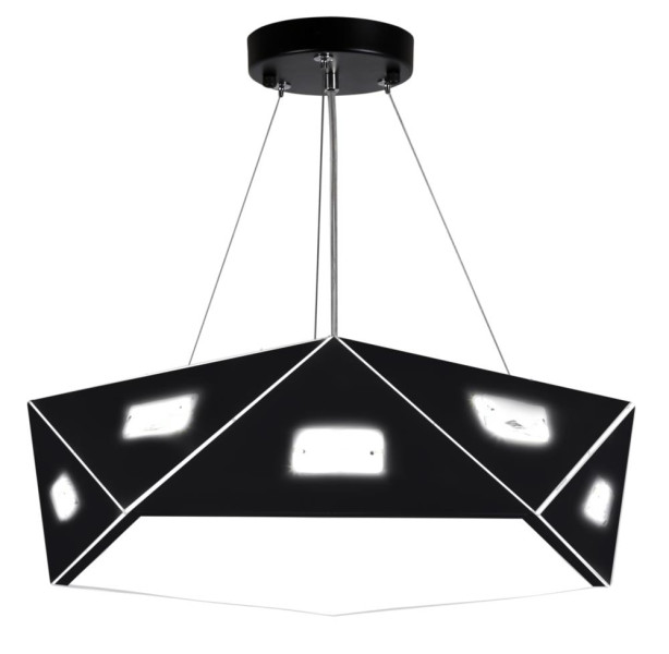 Lampa wisząca czarna NEMEZIS 3xG9x40W wym: 125x42x42 cm Candellux 924087