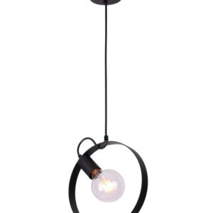 Lampa wisząca czarna NEXO 1xE27x40W wym: 100x25x3 cm Candellux 924241 Lampa wisząca czarna NEXO 1xE27x40W wym: 100x25x3 cm Candellux 924241