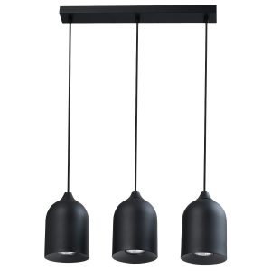 Lampa wisząca czarna NILO 3xGU10x8W wym: 119,5x46x11,5 cm Light Prestige 837372 Lampa wisząca czarna NILO 3xGU10x8W wym: 119,5x46x11,5 cm Light Prestige 837372