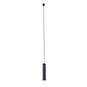 Lampa wisząca czarna NODA 1xGU10x10W wym: 182,5x6x6 cm Shilo 845345 Lampa wisząca czarna NODA 1xGU10x10W wym: 182,5x6x6 cm Shilo 845345