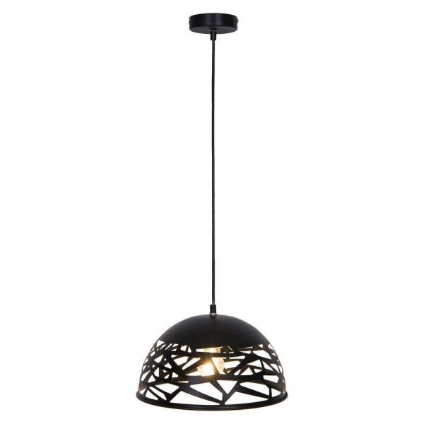 Lampa wisząca czarna Norena 1xE27x40W wym: 127x40x40 cm Rabalux 952574