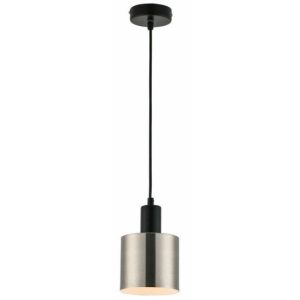 Lampa wisząca czarna Nulla 1xE27x40W wym: 110x12x12 cm Reality 845847 Lampa wisząca czarna Nulla 1xE27x40W wym: 110x12x12 cm Reality 845847