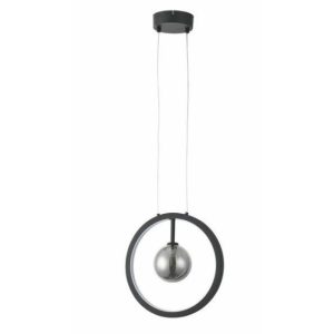 Lampa wisząca czarna Omaha 1xG9x10W wym: 115x28x10 cm Reality 846264 Lampa wisząca czarna Omaha 1xG9x10W wym: 115x28x10 cm Reality 846264