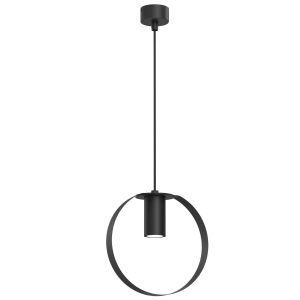 Lampa wisząca czarna ORTIGA 1xGU10x10W wym: 170x20x5 cm Shilo 846575 Lampa wisząca czarna ORTIGA 1xGU10x10W wym: 170x20x5 cm Shilo 846575