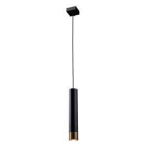 Lampa wisząca czarna-patyna-mosiężny EIDO 1xGU10x10W wym: 200x6x6 cm Amplex 846562