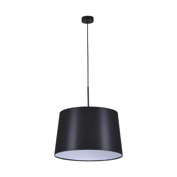 Lampa wisząca czarna REMI 1xE27x60W wym: 100x45x45 cm Kaja 852343