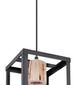 Lampa wisząca czarna RETRO 1xE27x40W wym: 120x17x17 cm Candellux 858208 Lampa wisząca czarna RETRO 1xE27x40W wym: 120x17x17 cm Candellux 858208